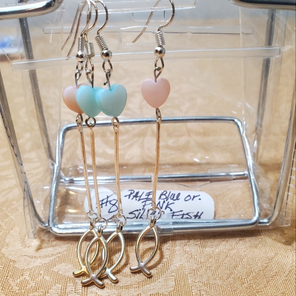 Hypoallergenic earing. Book jewelry,  bracelets,  necklaces, hair clips.